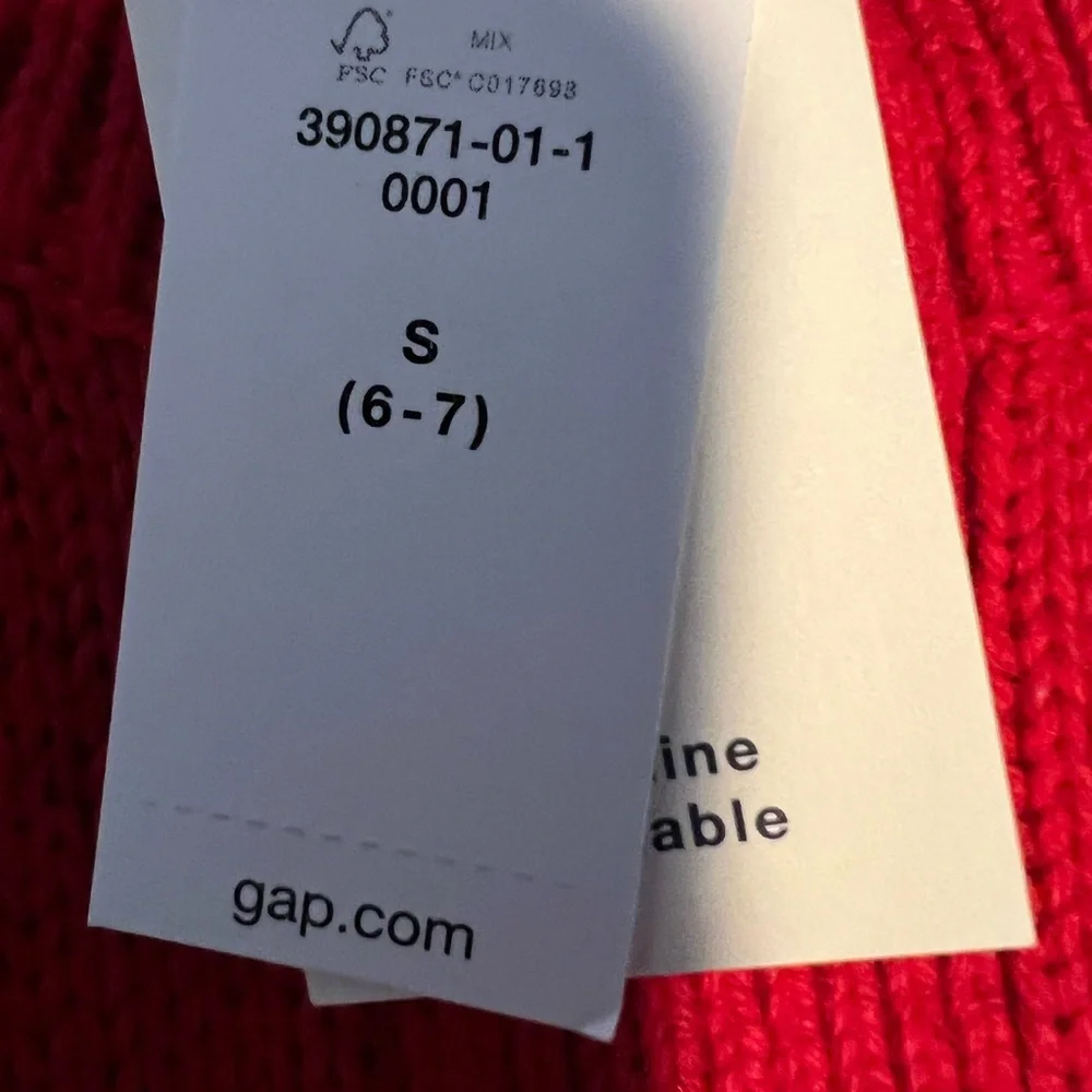 Gap fair isle sweater NEW with tags